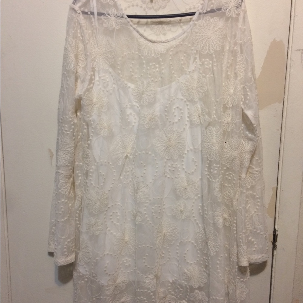 Indigo Star 2 Pc Lace XL Mini Dress